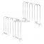 Metal Wire Closet Shelf Divider and Separator for Storage Organization in Bedroom, Bathroom, Kitchen, Office