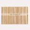 Environmental friendly Natural Bamboo Shower Mat Non-slip Rubber Easy Drying Designed Bathroom Bamboo Floor Mat