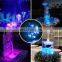 Ip68 Waterproof Submersible Battery Operated Plastic underwater 13 Led Swimming Pool Light