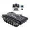 WT-200 Assembled RC Tank Chassis Metal Track Tank with Controller System 30KG Load Capacity