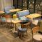 Commercial Use Double Side Restaurant Booth Seating Fast Food Sofa