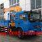 Dongfeng duolika LHD/RHD 3.2   tons telescopic crane boom mounted on truck for sale