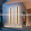 Waterproof Long Strip LED Lamp Indoor Modern Household LED Black Outdoor Wall Lamp