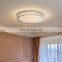 Led Crystal Ceiling Round light simple modern bedroom room living room Lustre ultra-thin ceiling light