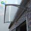 Strong Plastic Bracket UV-protective Polycarbonate Hollow Sheet Door Awning in Factory Price