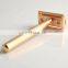 stainless steel double edge adjustable aluminum shavings razor