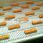 Food grade stainless steel chain link conveyor belt for food production industry