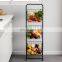 Wholesale High Quality 3-Tier Wire Basket Stand for Fruit and Vegetables Kitchen Storage Rack Metal Storage Rack