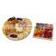New Expandable Bamboo Cheese Charcuterie Platter Serving Tray Wooden Cheese Board Set Gifts With Fruit Tray