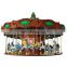 Merry go round carousel amusement ride