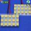 Super bright led panel light bulb 5050 15smd auto doom panel interior led for cars