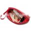 Fashion Elegant Red Crocodile Pattern Cosmetic Bag Synthetic Leather Shell Cosmetic Bag