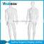 stand matt white abstract male mannequin