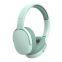 Wholesale Hifi Stereo BT Headset Wireless Headphone Macaroon Blue Tooth Gaming on Ear Headphones