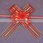 Organza String Pull Ribbon Bow with pp edgs For Party/Holiday Decoration
