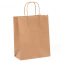 Custom party snacks candy bag folding supermarket shopping bag New Year Christmas gift paper bag
