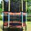 10ft trampoline with safety net and ladder