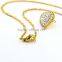 Brazilian Gold Jewelry Wholesale 316L Stainless Steel Jewelry Sets