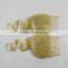 Swiss lace blonde hair bundles with lace closure