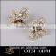 Dignity silver earring design beautiful stud earring jewelry gold