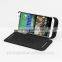 2016 new leather flip external battery power bank cover case for htc one M8