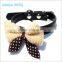 Small dog cat pet bow tie collar bow tie dog collars