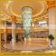Fancy hand-blown bubble glass wedding decoration &large crystal hotel lobby Chandelier