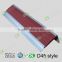 anti-slip a-alloy colorful step tread with rubber strip