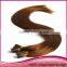 100 Keratin Tip Human Hair Extension, 1-tip loop hair, cheap remy hair extension