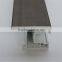 ASA Brown Co-extruded 92mm sliding upvc window profile with GB8814 standard