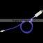 micro usb cable charger data cable for mobile phone usb cable with led light