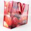 2016 hot sale laminated non woven supermarket shopping tote bags