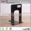 Office desktop storage black creative metal steel Bookend