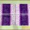 Silky and cozy purple embossed polyester Pillowcase changshu factory