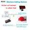 Kitchen Call Waiter System CE certification 433mhz restaurant wireless calling system wireless keyboard Ticket queue management