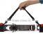 Durable adjustable easy carrier EVA rubber hook and loop ski straps