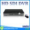China alibaba trusted supplier cheap hd cctv dvr 4CH 1080P 720P HD SDI DVR CCTV recorder 2 HDD support