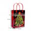 Hot sale Christmas PE gift bag