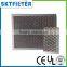 Low resistance g3 g4 high quality pre activated carbon honeycomb air filter