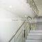 Welded seam stainless steel tube stairs handrailing