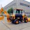 Chinese Made Small Backhoe Loader With Attachments