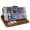 For iphone 6 6S genuine leather 5" smart phone wallet case