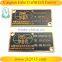 golden logo metal nameplate for furniture in aluminum highlight plate