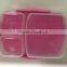 New design transparent plastic 3 compartment new bento box for kids