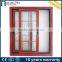 Aluminium sliding Tempered glass windows for safety