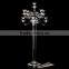 tall crystal candelabra centerpieces wedding