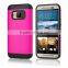 Factory direct slim armor for HTC One M9 matte back cover