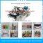 Hot Self-adhesive labeling machine wrap round bottle/jars tube sticker labeling semi-auto labeling device auto packing equipment