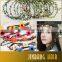 2016  New Premium Wholesale Products Bohemian Headband Rose Flower Braided Leather Elastic Hairband