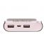 10400mah practical power bank two USB CHARGER with LED Torch